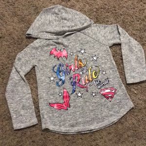 Girls DC Superhero girl long sleeve shirt